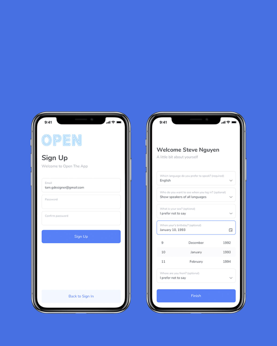open-the-app